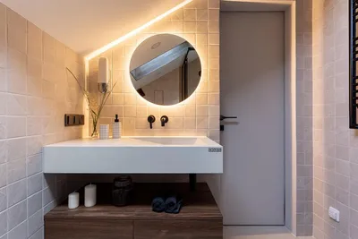 Фотографии дизайна ванной комнаты с керамической плиткой