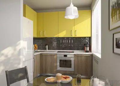 Дизайн кухни 8 кв м в панельном доме реальные  фото