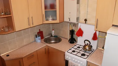 Современный взгляд на кухню в хрущевке: HD изображения для скачивания