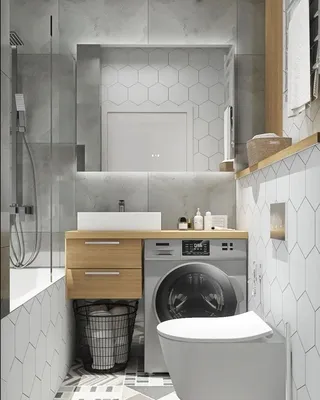 Дизайн маленьких ванних кімнат: выберите размер изображения и формат для скачивания.