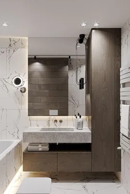 Скачать фото дизайна маленьких ванних кімнат: JPG, PNG, WebP.