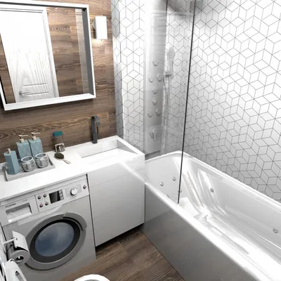 Фото дизайна маленьких ванних кімнат: лучшие идеи.
