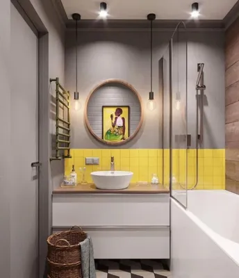 Скачать бесплатно фото дизайна маленьких ванних кімнат: JPG, PNG, WebP.