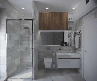 Новые идеи для дизайна маленьких ванних кімнат: фото и картинки.