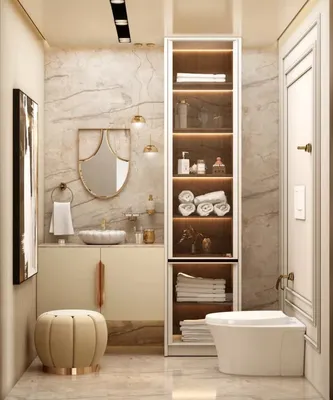 Идеи для дизайна маленьких ванних кімнат: фото и картинки.