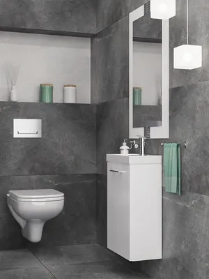Стильные и функциональные решения для маленьких ванных комнат: фото