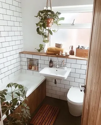 Как использовать вертикальное пространство в маленькой ванной комнате: фото