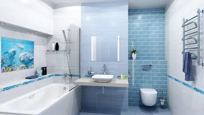 Стильные решения для дизайна маленькой ванной комнаты с использованием плитки