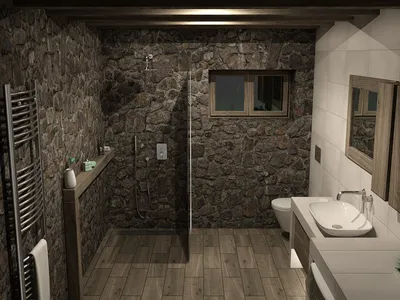 Впечатляющие фото дизайна маленькой ванной комнаты с использованием плиткой