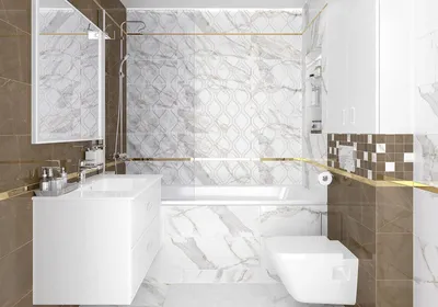 Фото ванной комнаты с красивым дизайном в формате PNG