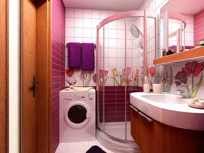 Фото ванной комнаты с душевой кабиной для вдохновения