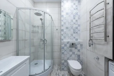 Изображения ванной комнаты с душевой кабиной с использованием современных технологий