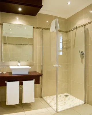 Функциональные решения для дизайна ванной комнаты с душевой кабиной