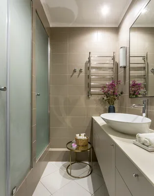 Идеи для создания стильного дизайна небольшой ванной комнаты с душевой кабиной