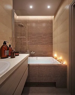 Современные решения для дизайна прямоугольной ванной комнаты