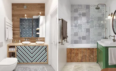 Фото дизайна ванной комнаты: 30 интересных заголовков