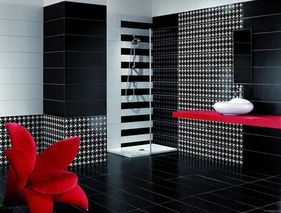 Фото ванной комнаты с прямоугольным дизайном