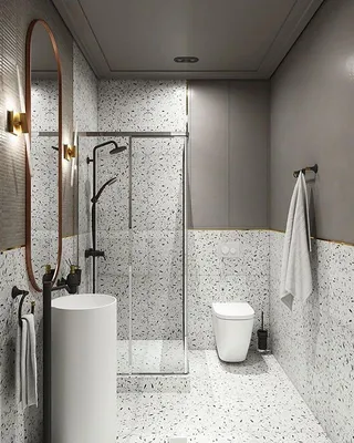 Уютный дизайн ванной комнаты: фото идеи интерьера