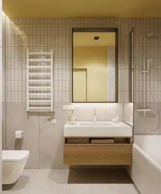 Дизайн ванной комнаты с использованием дерева: фото коллекция