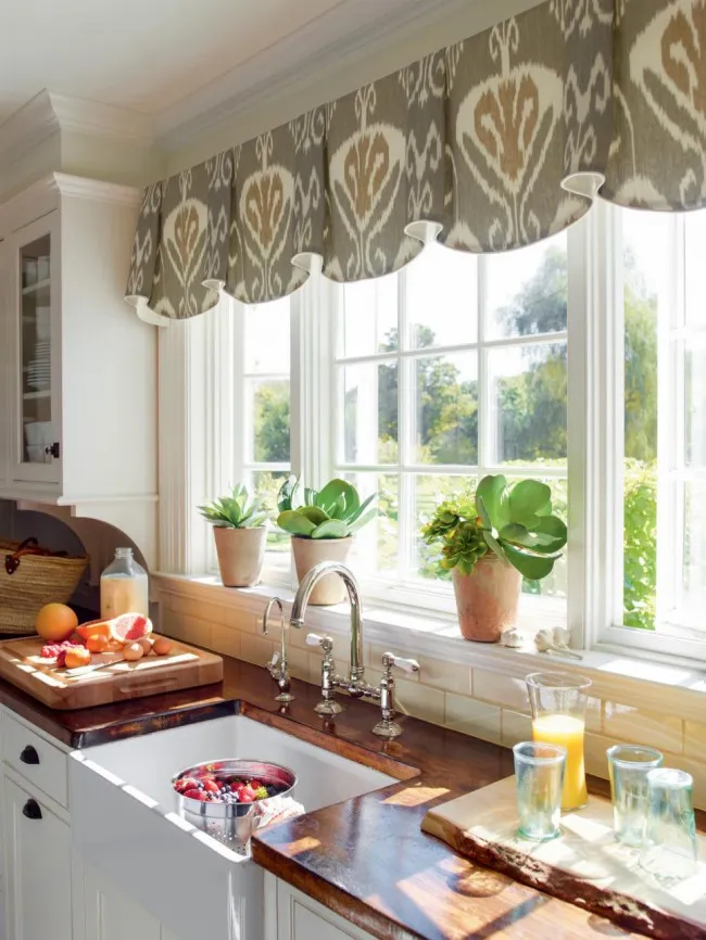 Дизайн штор для кухни – как выбрать