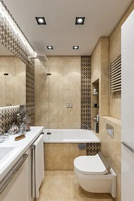 Вдохновение для дизайна современной ванной комнаты