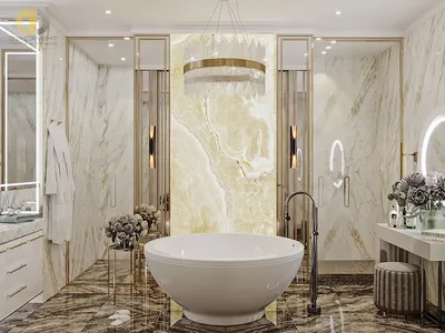 Фото современных ванных комнат с использованием светлых оттенков