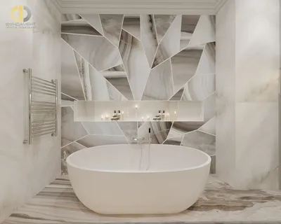 Уникальные варианты укладки кафеля в ванной: фото идеи