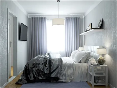 Пространство и комфорт: реальные идеи для узкой спальни