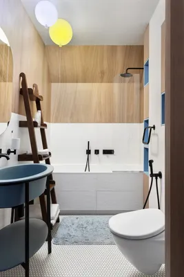 Картинка узкой ванной комнаты с душевой кабиной 2024