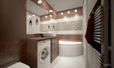 Минималистичный дизайн ванной комнаты 170х170 с использованием стекла: фотографии и идеи