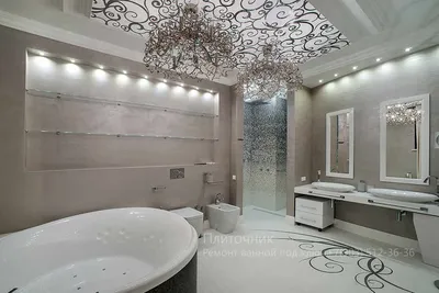 Картинка ванной комнаты 170х170 в Full HD