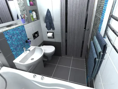 22) Фото дизайна ванной комнаты 2x2: выберите формат и размер изображения