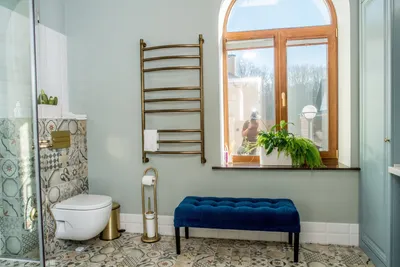 Идеи дизайна ванной комнаты без плитки: скачать новые изображения