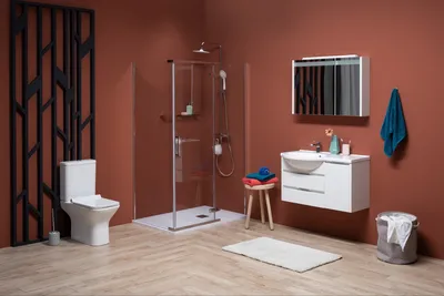 Фото дизайна ванной комнаты без плитки: бесплатно в формате JPG, PNG, WebP
