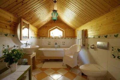 Изображения дизайна ванной комнаты на даче: скачать в HD