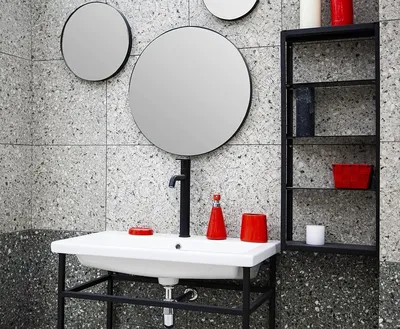 Стиль скандинавского дизайна: фото ванной комнаты на даче с простотой и функциональностью