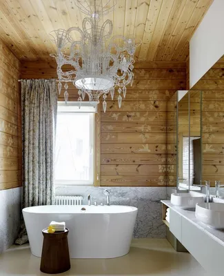 Стиль прованс: ванная комната на даче с романтическим и уютным дизайном