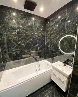 Ванная комната в черном цвете: стильный и современный дизайн