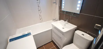 Фото дизайна ванной в хрущевке в формате 4K