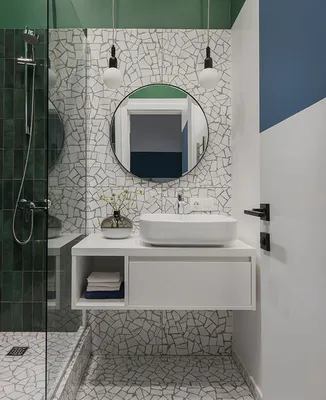Фото дизайна зеркала в ванной: выберите формат для скачивания (JPG, PNG, WebP)