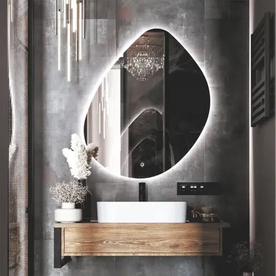 Фото дизайна зеркала в ванной: выберите формат (JPG, PNG, WebP) и размер