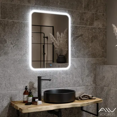 Фото дизайна зеркала в ванной: выберите размер и формат