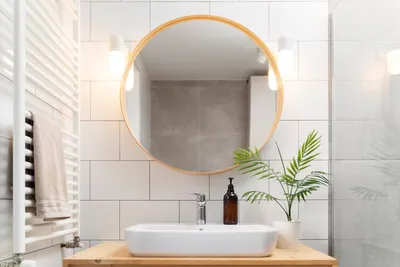 Картинки дизайна зеркала в ванной: скачать бесплатно