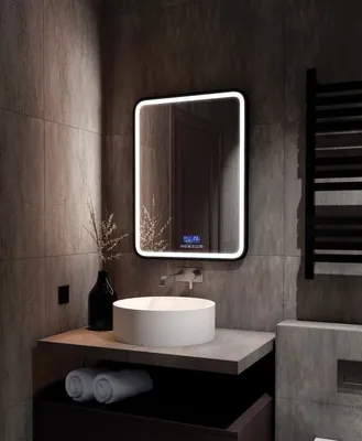 Фото дизайна зеркала в ванной: выберите формат и размер изображения