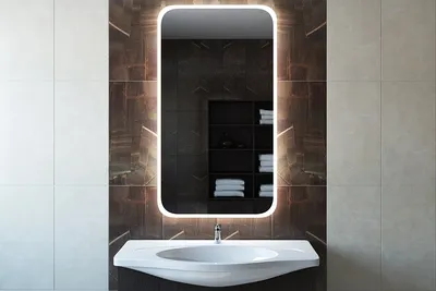 Фото дизайна зеркала в ванной: выберите формат (JPG, PNG, WebP)