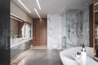 Фото ванной комнаты с разными освещениями