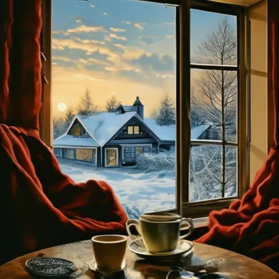 Фото, показывающие красоту доброго утра с морозом