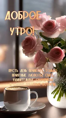 Утренние картинки для уютной атмосферы