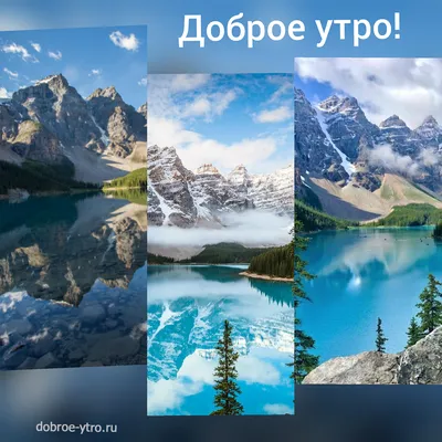 Утренние фотографии для зарядки позитивом