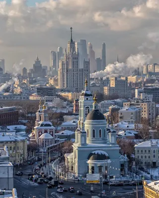 Фотографии утренней Москвы: впечатления